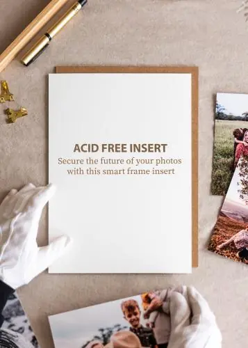 Inserție fără acid - 6x9 cm Promoție