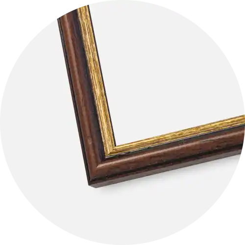 Bestseller Ramă Horndal Maro 45x60 cm - Paspartu Negru 35x50 cm