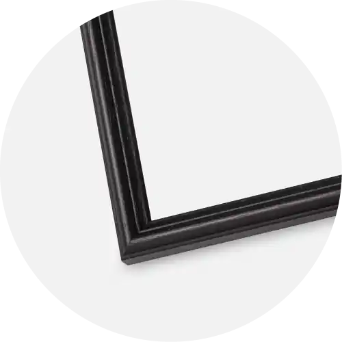 Ramă Horndal Negru 45x60 cm - Paspartu Negru 32x45 cm Livrare expres
