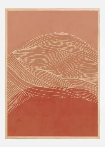 Abstract From the road Poster (21x29.7 cm (A4)) Livrare expres