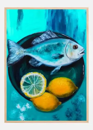 A Fishplate Poster (21x29.7 cm (A4)) Ofertă exclusivă