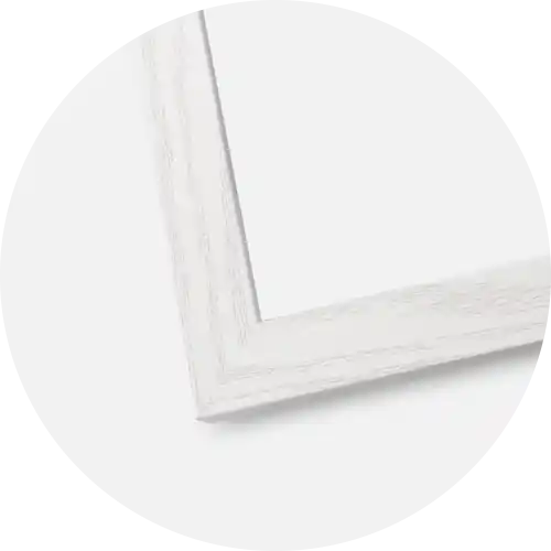 Ofertă exclusivă Ramă Stilren Alb Stejar 30x40 cm - Paspartuuri Alb 20x30 cm