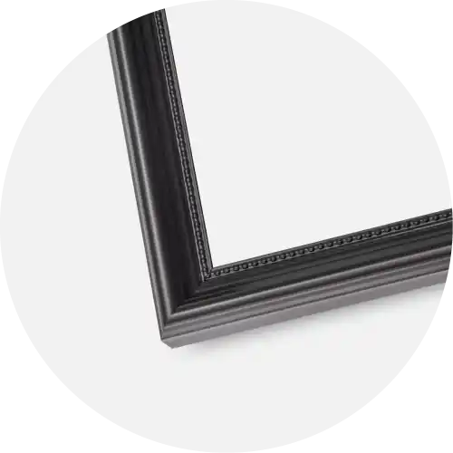 Calitate înaltă Ramă Gala Negru 50x70 cm - Paspartuuri Alb 40x61 cm