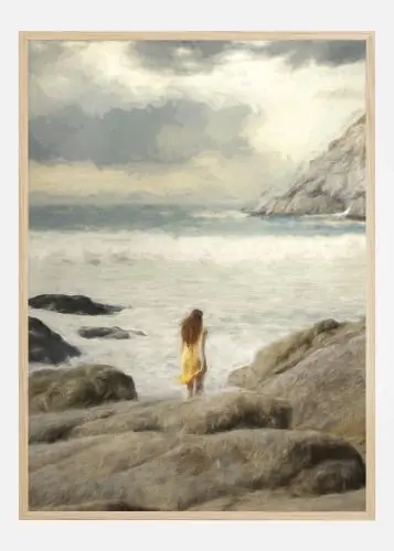 An ode to the Sunday walk Poster (21x29.7 cm (A4)) Ofertă de sezon