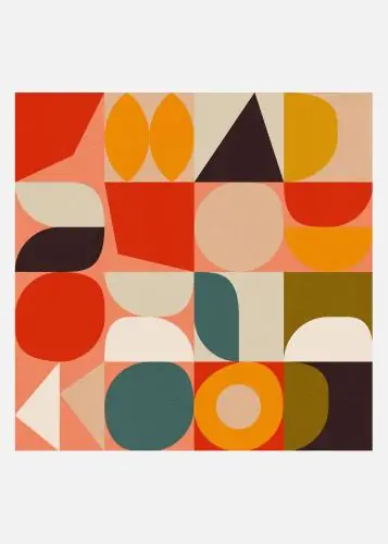 Bauhaus New 4 Tablou pe pânză (30x30 cm) Ofertă de sezon