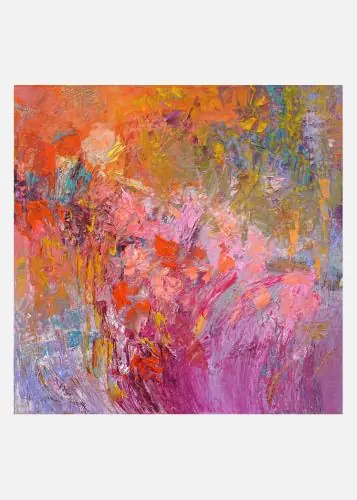 Bestseller New Morning In Rose Garden Tablou pe pânză (30x30 cm)