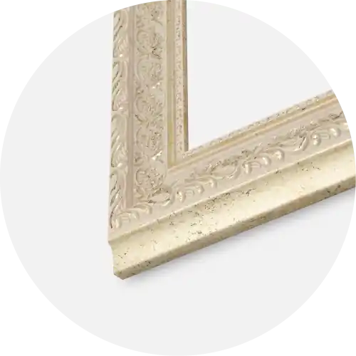 Ramă Toro Sand 40x50 cm - Paspartu Alb 28x38 cm Discount