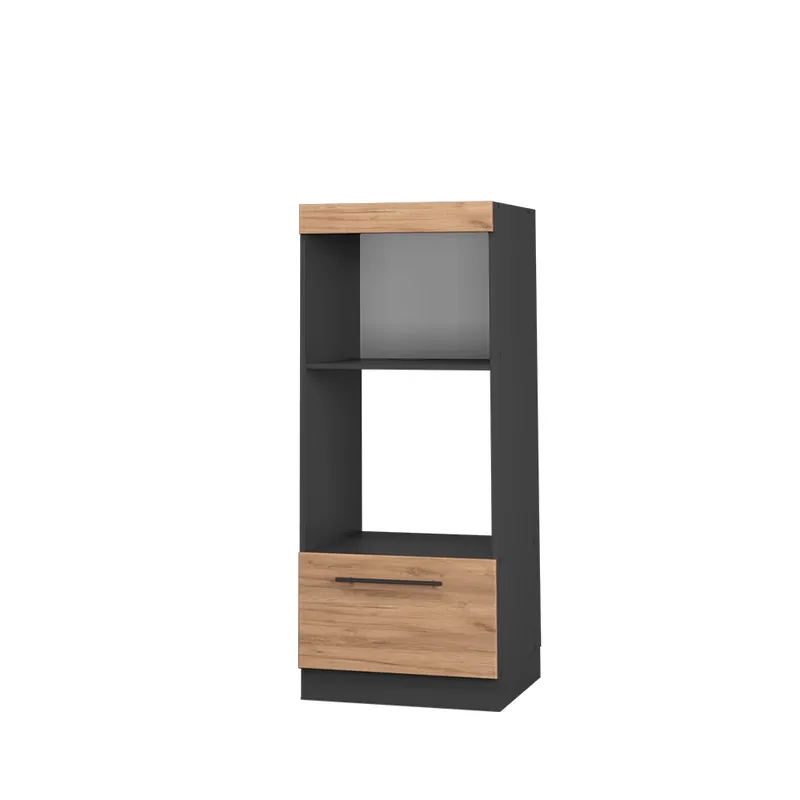 Ofertă exclusivă Dulap pentru cuptor cu microunde Fame-Line Stejar Goldkraft 60 cm deschide Vicco