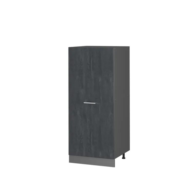 Dulap înalt R-Line Beton negru 60 cm Vicco Plată securizată