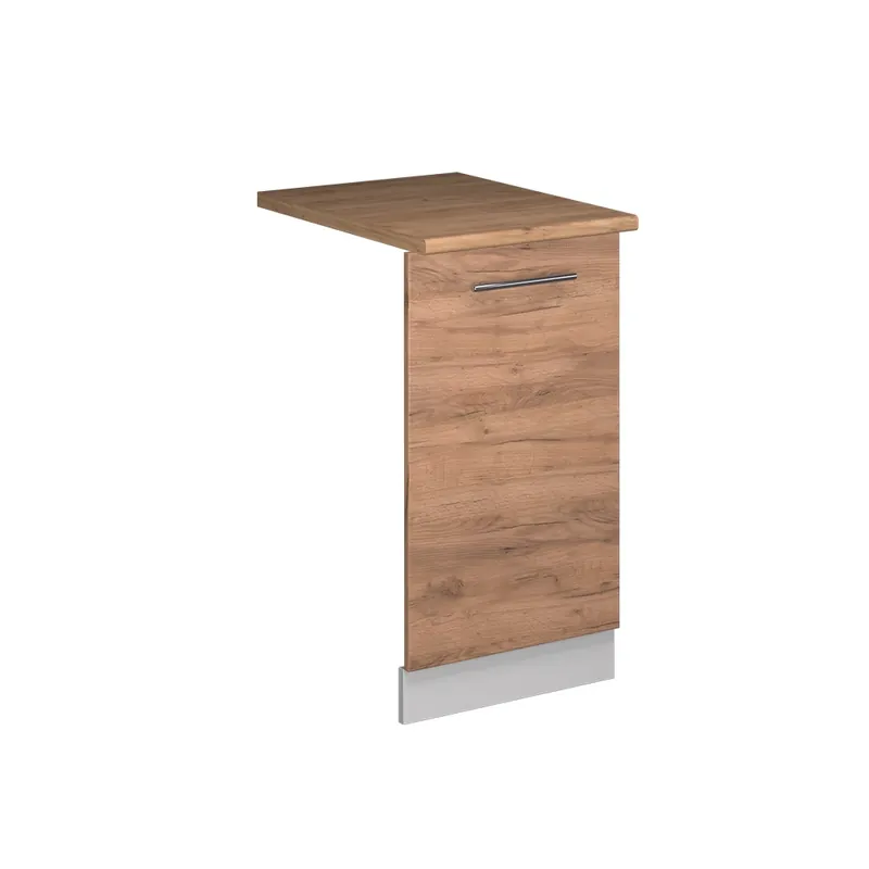 Preț redus ViccoPanou frontal pentru mașina de spălat vase"Fame-Line",Stejar Goldkraft ,45cm, AP Stejar