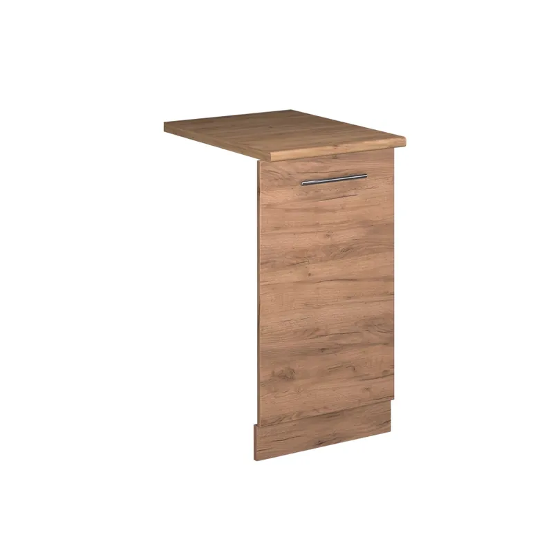 Plată sigură ViccoPanou frontal pentru mașina de spălat vase"Fame-Line",Stejar Goldkraft ,45cm, AP Stejar