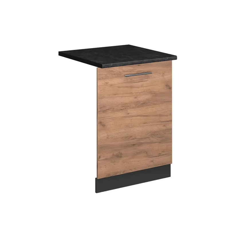 ViccoPanou frontal pentru mașina de spălat vase"Fame-Line",Stejar Goldkraft ,60cm, AP Antracit Reducere de preț