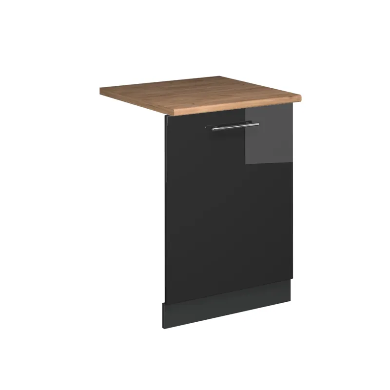 ViccoPanou frontal pentru mașina de spălat vase"Fame-Line",Antracit lucios ridicat ,60cm, AP Stejar Cumpără acum