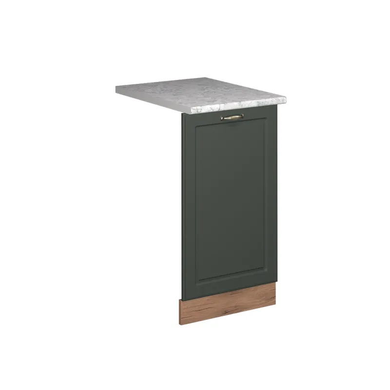 Bestseller ViccoPanou frontal pentru mașina de spălat vase"Fame-Line",Casă de țară verde și aurie ,45cm, AP Marmură