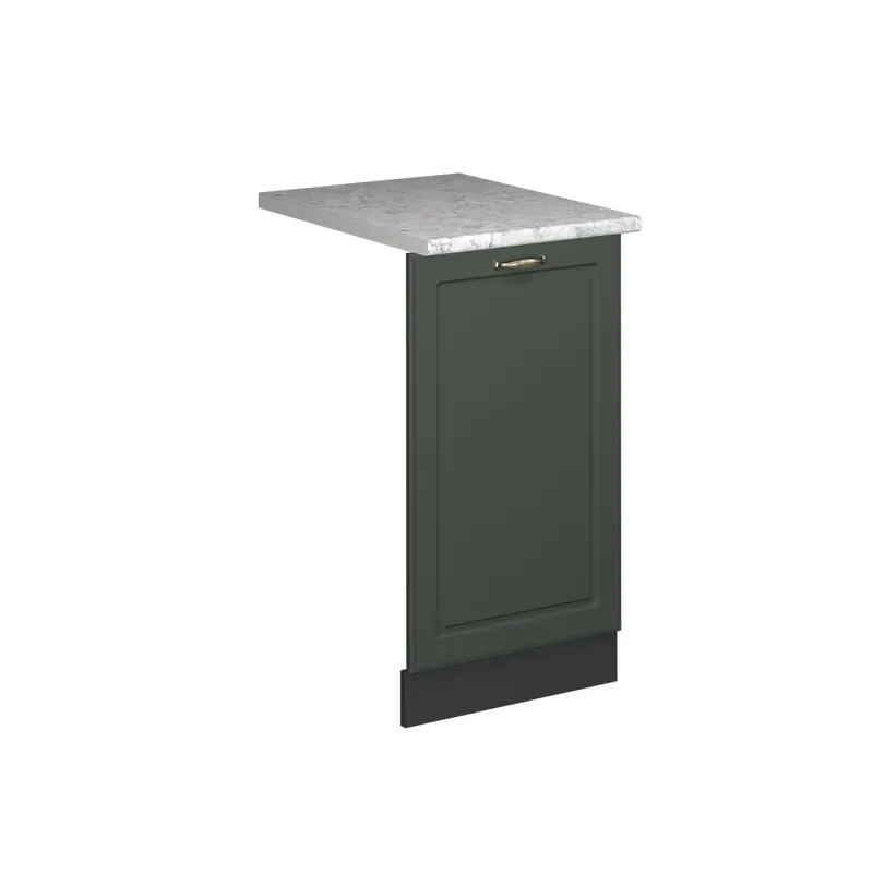 Preț redus ViccoPanou frontal pentru mașina de spălat vase"Fame-Line",Casă de țară verde și aurie ,45cm, AP Marmură