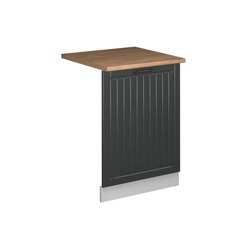 ViccoPanou frontal pentru mașina de spălat vase"Fame-Line",Casă de țară antracit ,60cm, AP Stejar Ofertă specială