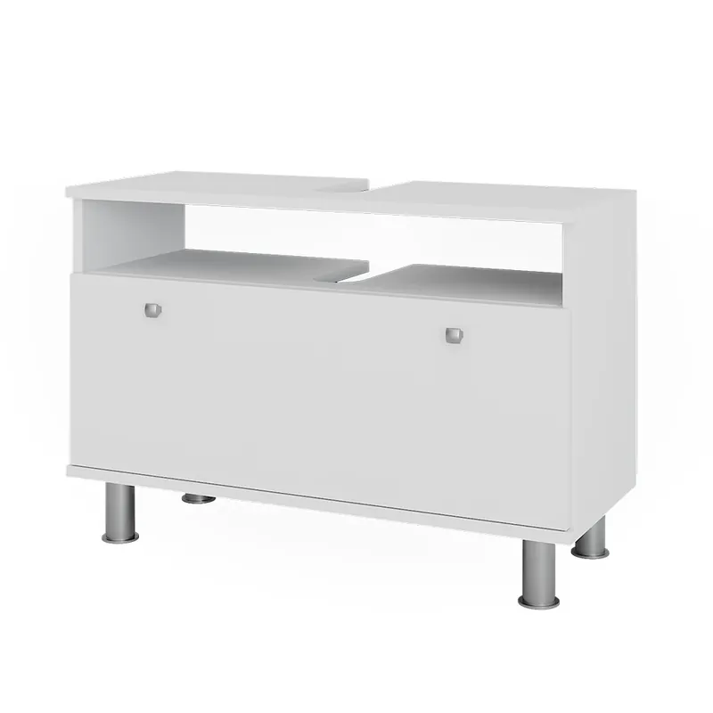 Chilipir Dulap pentru chiuvetă Fynn Alb 80.2x54 cm cu sertar Vicco