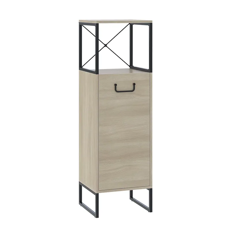 Reduceri Dulap Midi Vionna Stejar/negru 36x116.5 cm Vicco