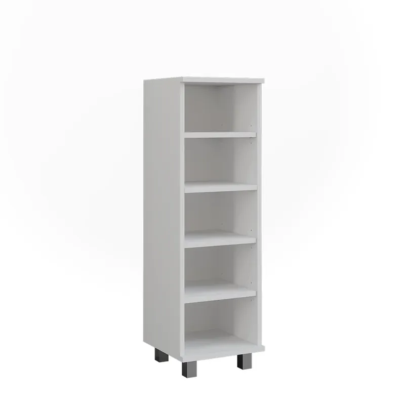 Popular ViccoDulap midi"Ilias",Alb ,30.2x95 cm cu 5 compartimente deschise
