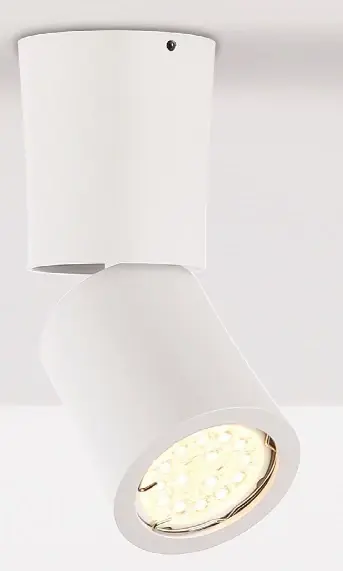 Plafonieră Max Light DOT C0123 alb metal GU10 50W 6,5 cm Cumpără acum