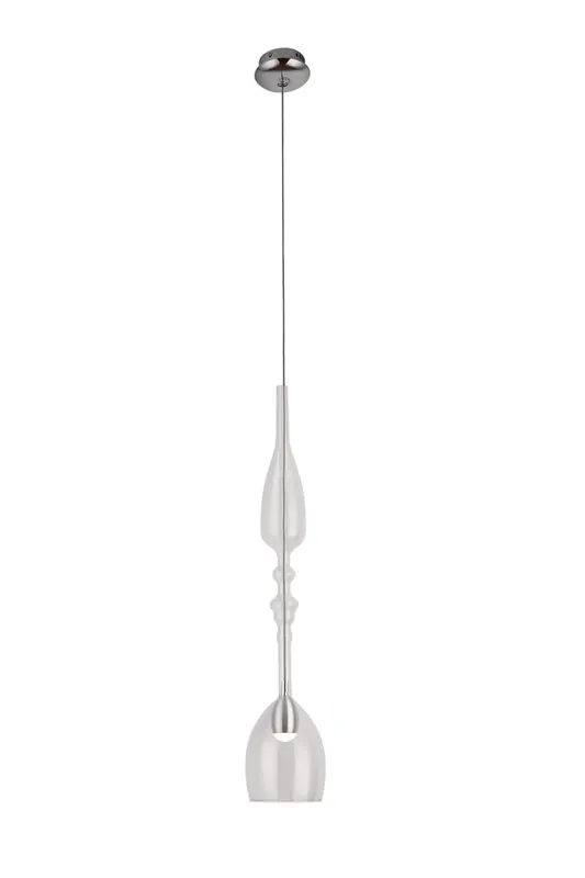 Lampa suspendată Max Light Murano C crom LED 3W 11 cm P0247 Doar azi