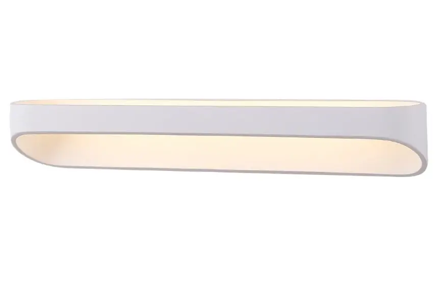 Comandă acum Aplică de perete LED Max Light Zafira II W0164 alb metal 41,5 cm 12W 3000K