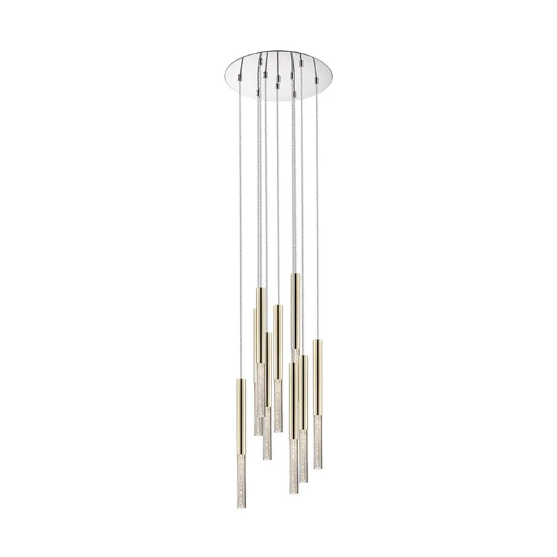 Nu rata Lampă suspendată Zuma Line ONE P0461-09L-B5F7 WISZĄCA aurie/FRENCH GOLD