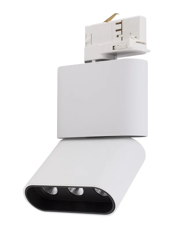 Spot LED pentru șină Max Light Marvel S0001 alb/negru 12W 3000K Reduceri