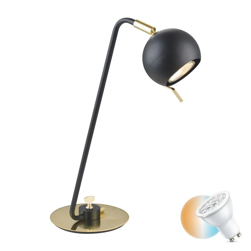 Cumpără acum Lampă de birou Charissa GU10 neagră