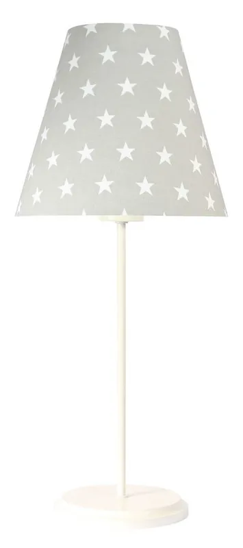Lampă de masă gri Ombrello 60W E27 stele de 50cm Plată sigură