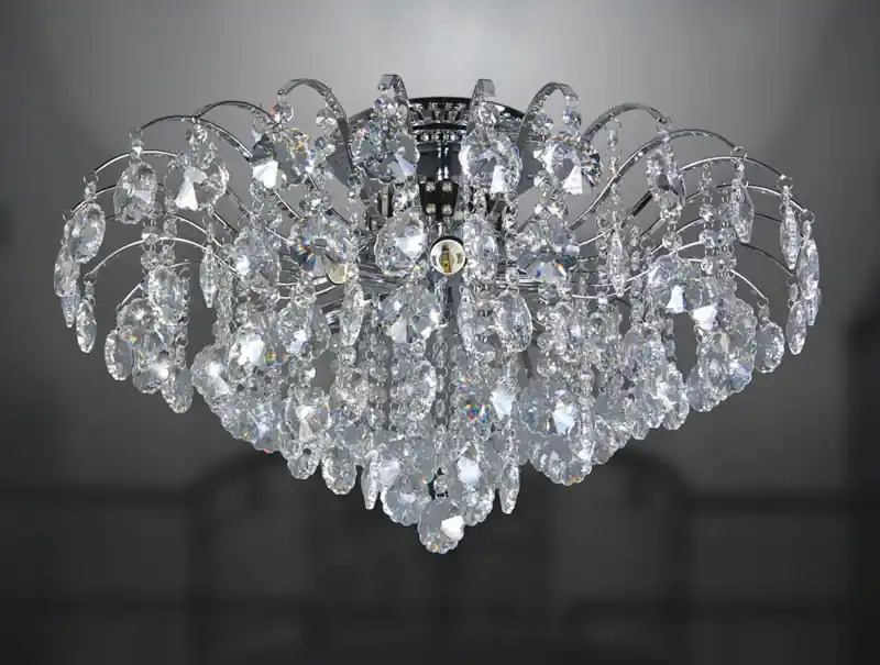 Mai ieftin Plafond clasic cu cristale Firenza în 6 puncte