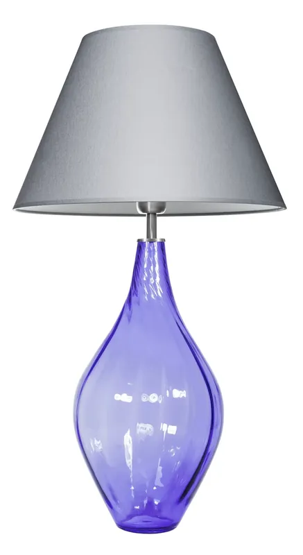 Lampă cu bază de sticlă Producție poloneză Borneo Purple Famlight E27 60W Reduceri