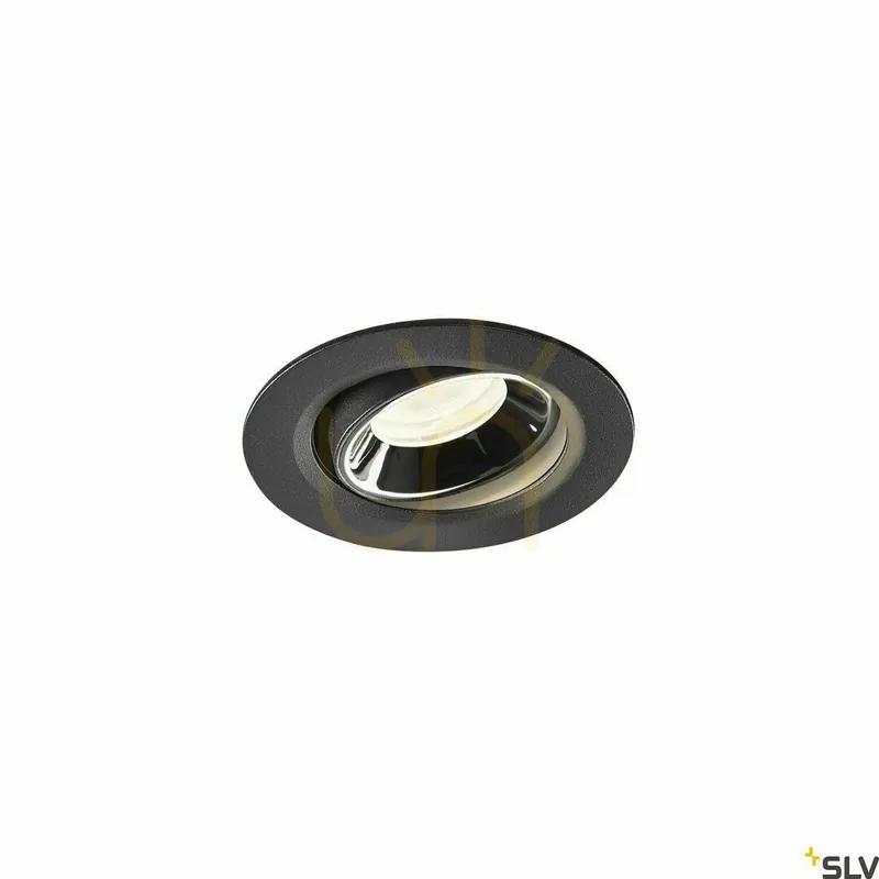 Premium Spot încastrat SLV NUMINOS MOVE XS negru-crom 7W 4000K 740lm 1005597