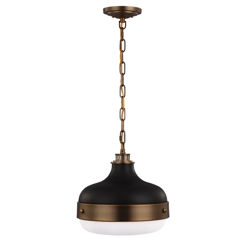 Cadence 2 Light Pendant - alamă veche închisă/negru mat Elstead Vezi acum