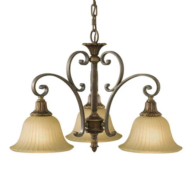 Kelham Hall 3 Light Down Light candelabru Elstead Calitate înaltă