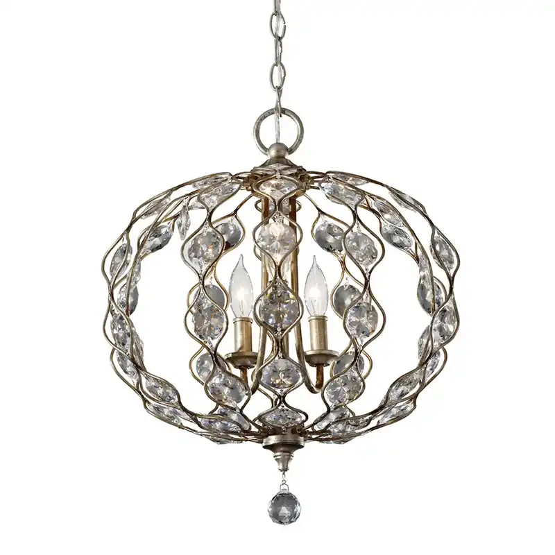 Retur ușor Candelabru Leila 3 Lumini Elstead