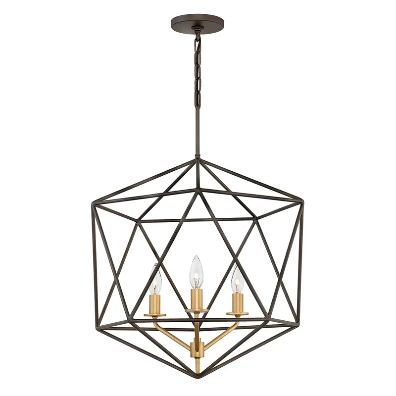 Chilipir Astrid 3 Lumini Pandantiv candelabru Elstead