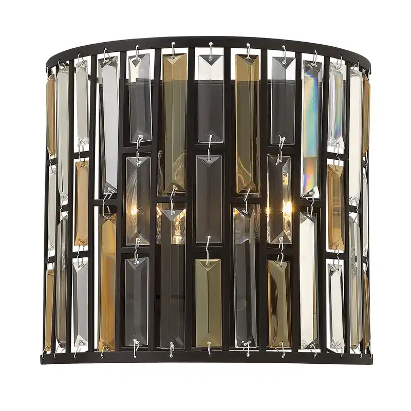 Reducere extra Lampă de perete Gemma cu 2 lumini - Bronz Vintage Elstead