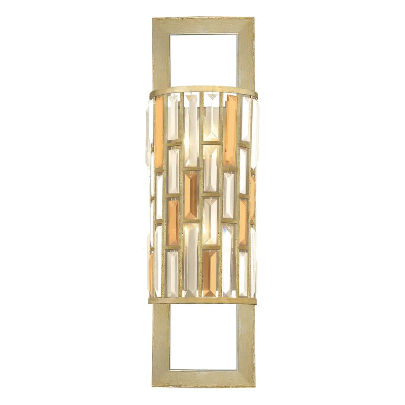 Lampă de perete Gemma 2 Light - Silver Leaf Elstead Expediere rapidă