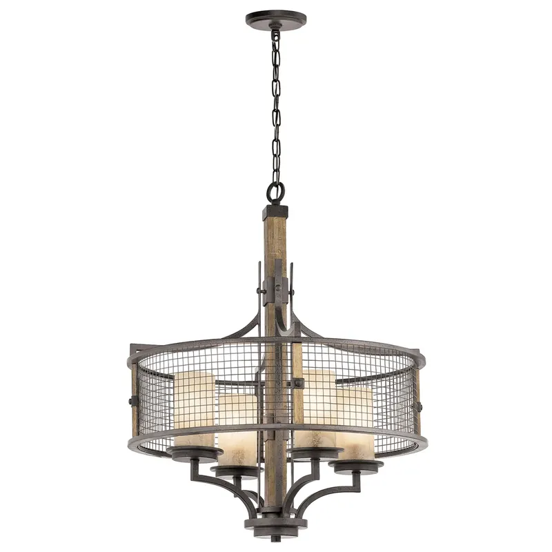 Cel mai vândut Ahrendale candelabru cu 4 lumini Elstead
