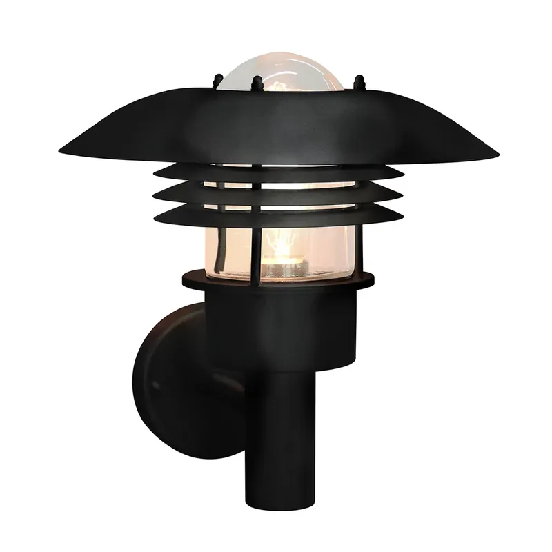Preț mic Malmo - Lanternă de perete cu 1 lumină - negru Elstead