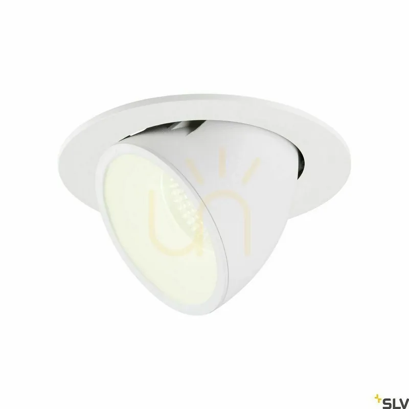 Spot încastrat SLV NUMINOS GIMBLE L alb 25,4W 4000K 2450lm 1006021 Discount
