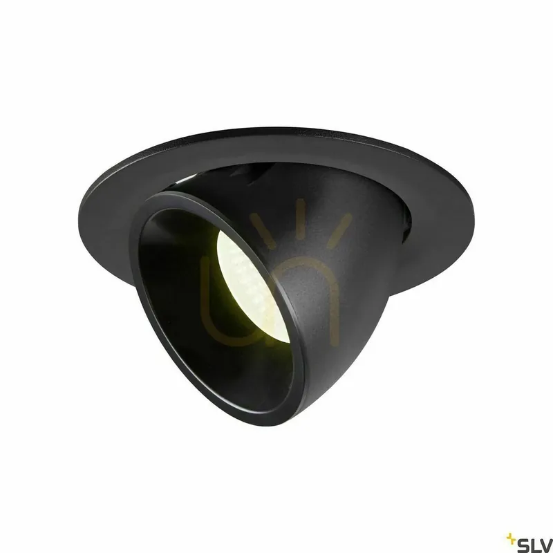 Spot încastrat SLV NUMINOS GIMBLE L negru 25,4W 4000K 2350lm 1006011 Promoție
