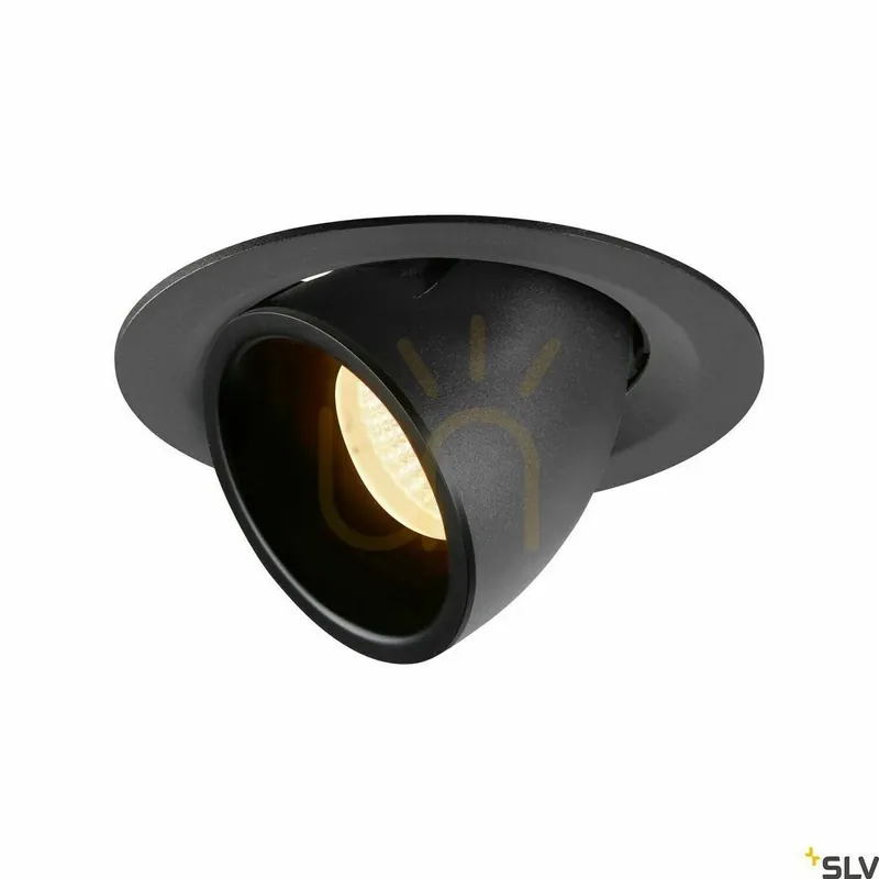 Spot încastrat SLV NUMINOS GIMBLE M negru 17,5W 2700K 1005924 Retur ușor