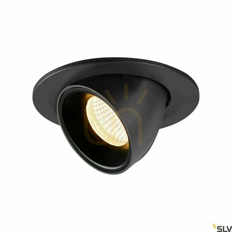 Spot încastrat SLV NUMINOS GIMBLE S negru 8,6W 3000K 690lm 1005885 Plată sigură