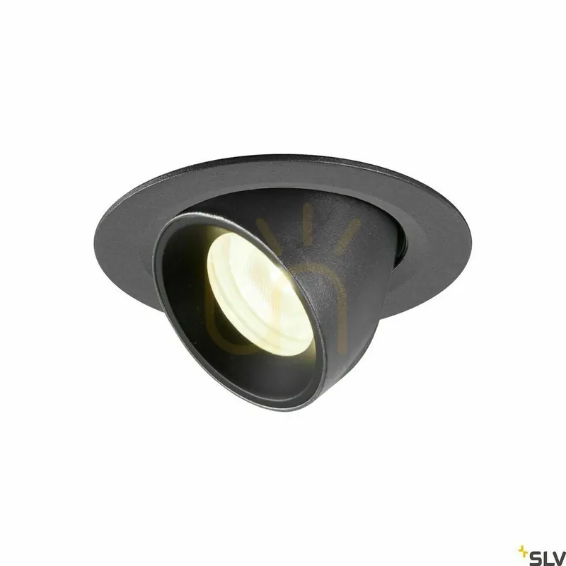 Popular Spot încastrat SLV NUMINOS GIMBLE XS negru 7W 4000K 700lm 1005852
