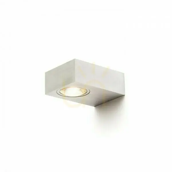 Reducere extra Lampă de perete în aer liber Korso I Aluminiu periat 230 V Led 5 W 120° Ip54 3000 K