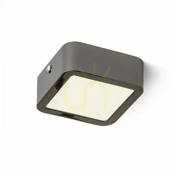 Reducere de preț Hue Plafond Sq 9 Ceiling Black Chrome 230 V Led 6 W 3000 K