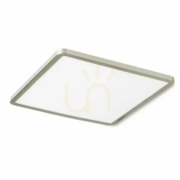 Expediere rapidă Hue Sq 22 Nickel Matte corp de iluminat încastrat 230 V Led 24 W 3000 K