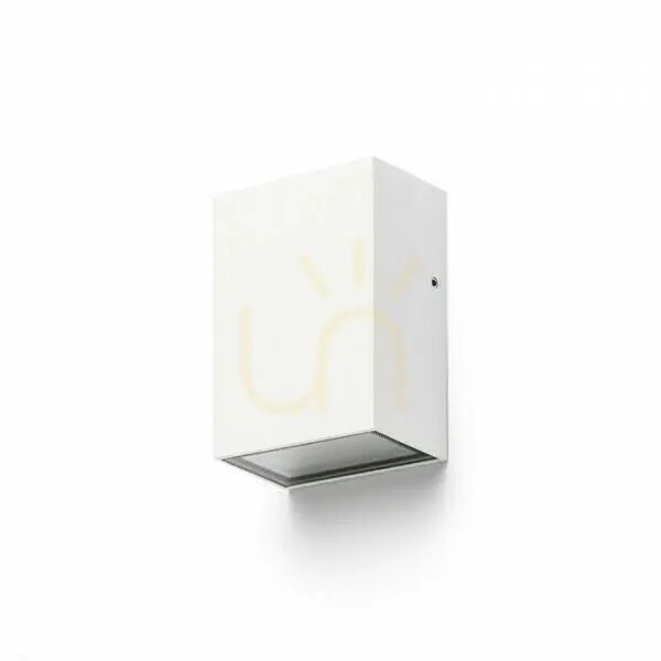 Lampă de perete pentru exterior Pekko White 230 V Led 3 W 67° Ip54 3000 K Chilipir